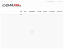 Tablet Screenshot of charleskoll.com